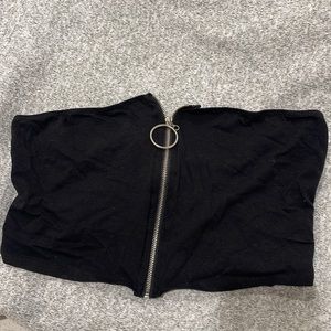 Black tube top